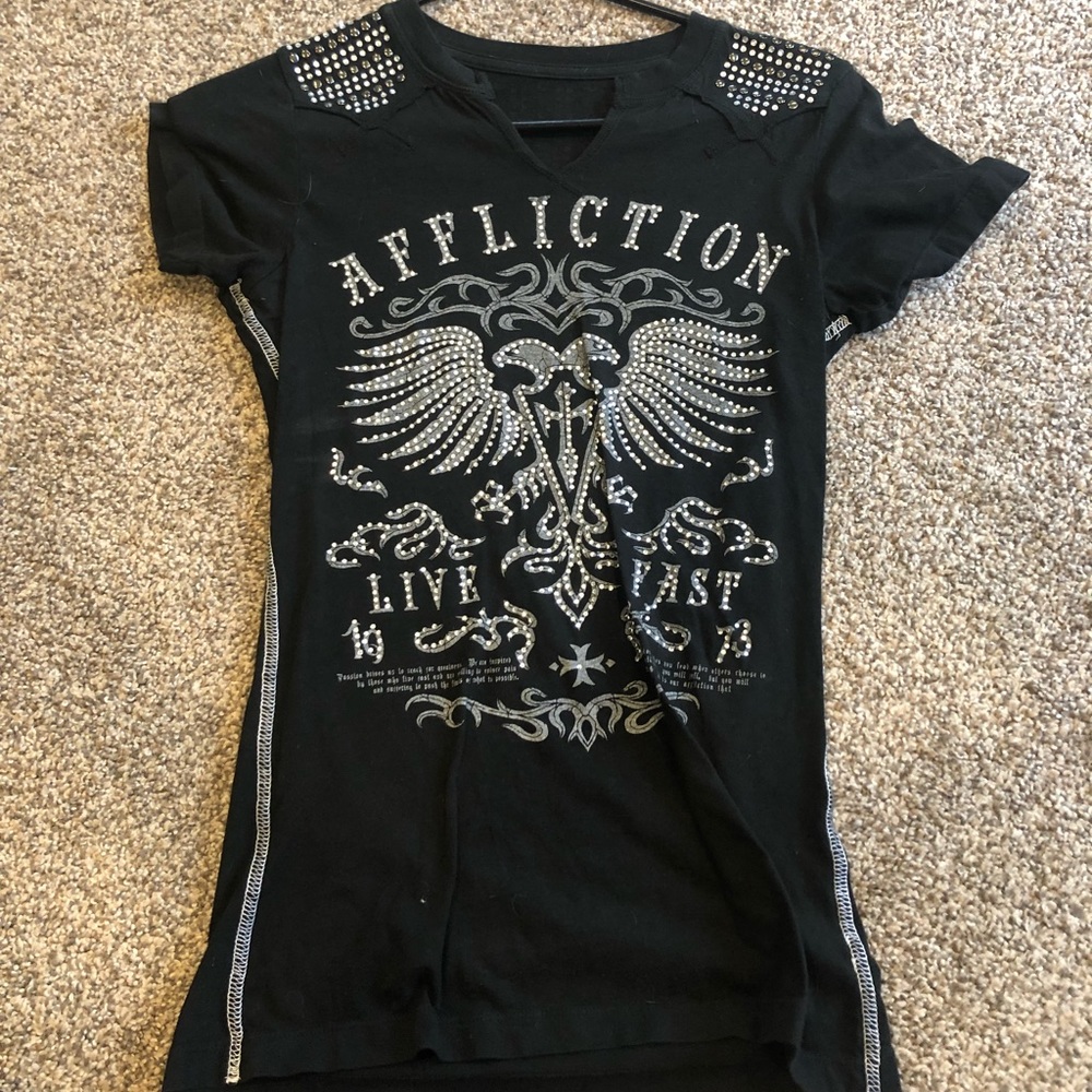 Affliction Live Fast Tee